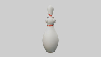 Cartoon Bowling Pin model 3D model