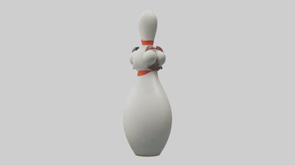Cartoon Bowling Pin model 3D model