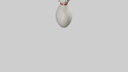 Cartoon Bowling Pin model 3D model