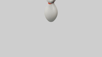 Cartoon Bowling Pin model 3D model