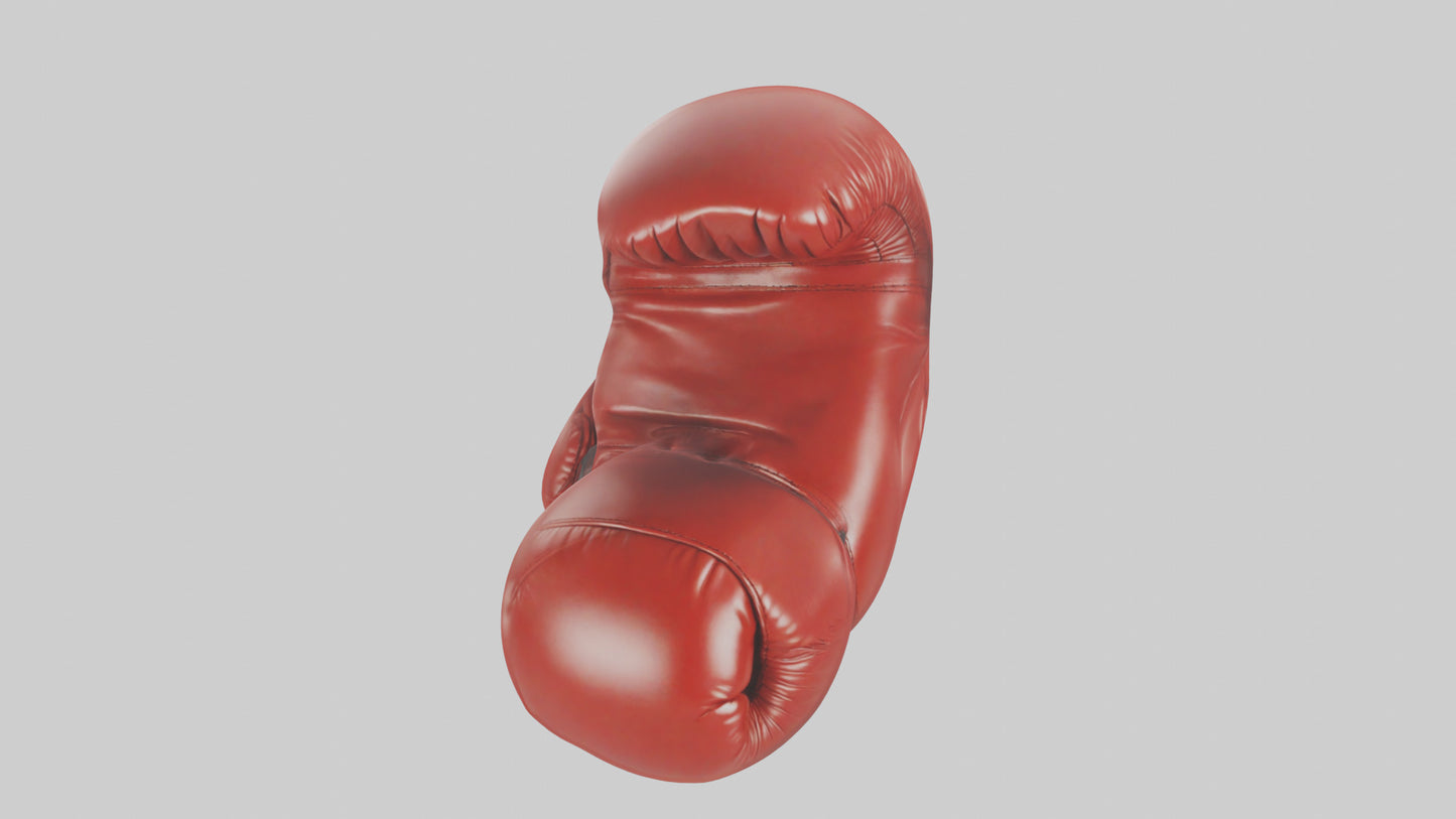 Cartoon Boxing Glove model 3D model