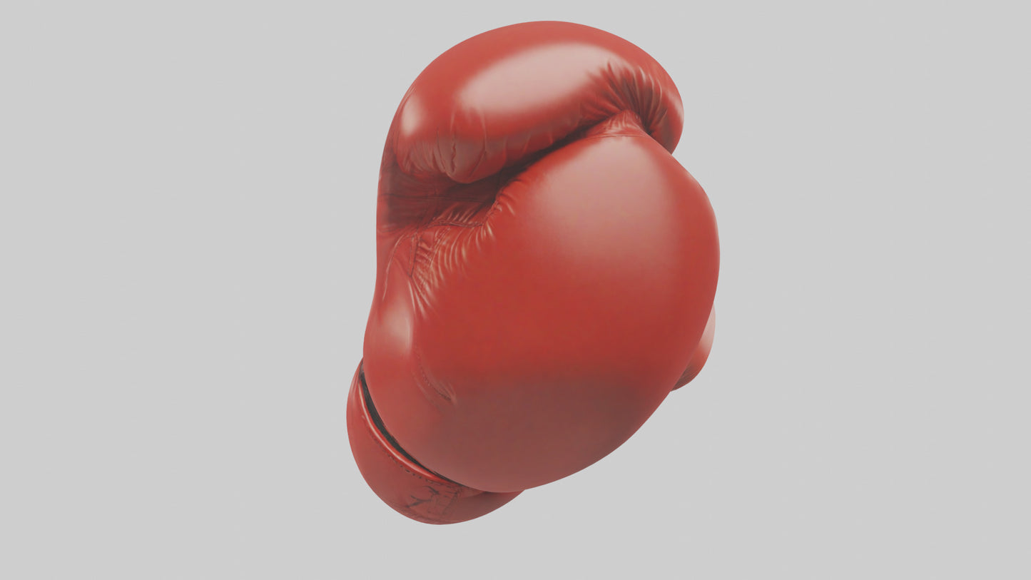 Cartoon Boxing Glove model 3D model