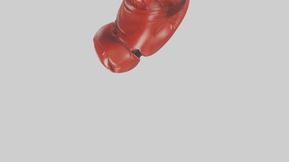 Cartoon Boxing Glove model 3D model
