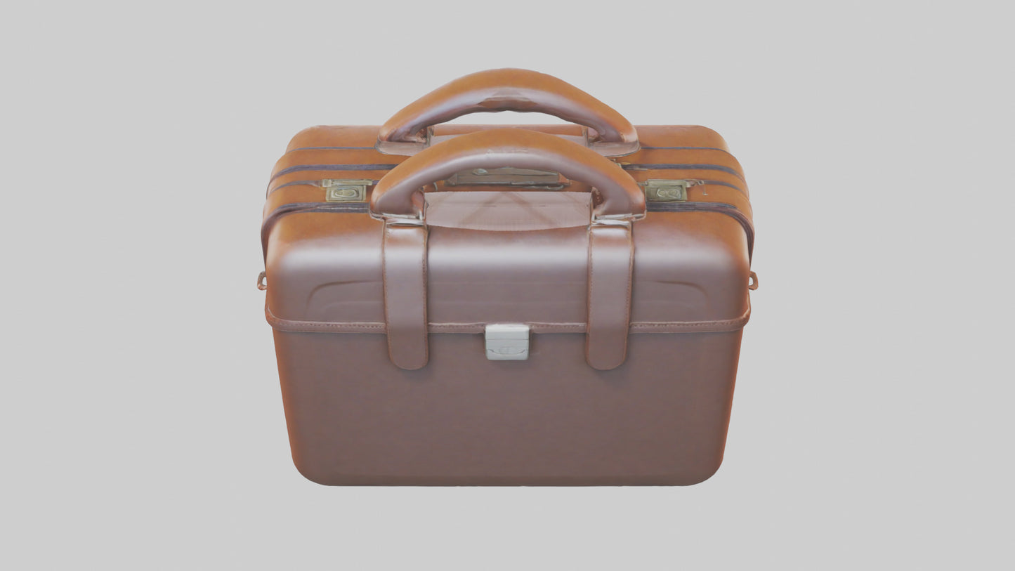 Cartoon Briefcase model 3D model