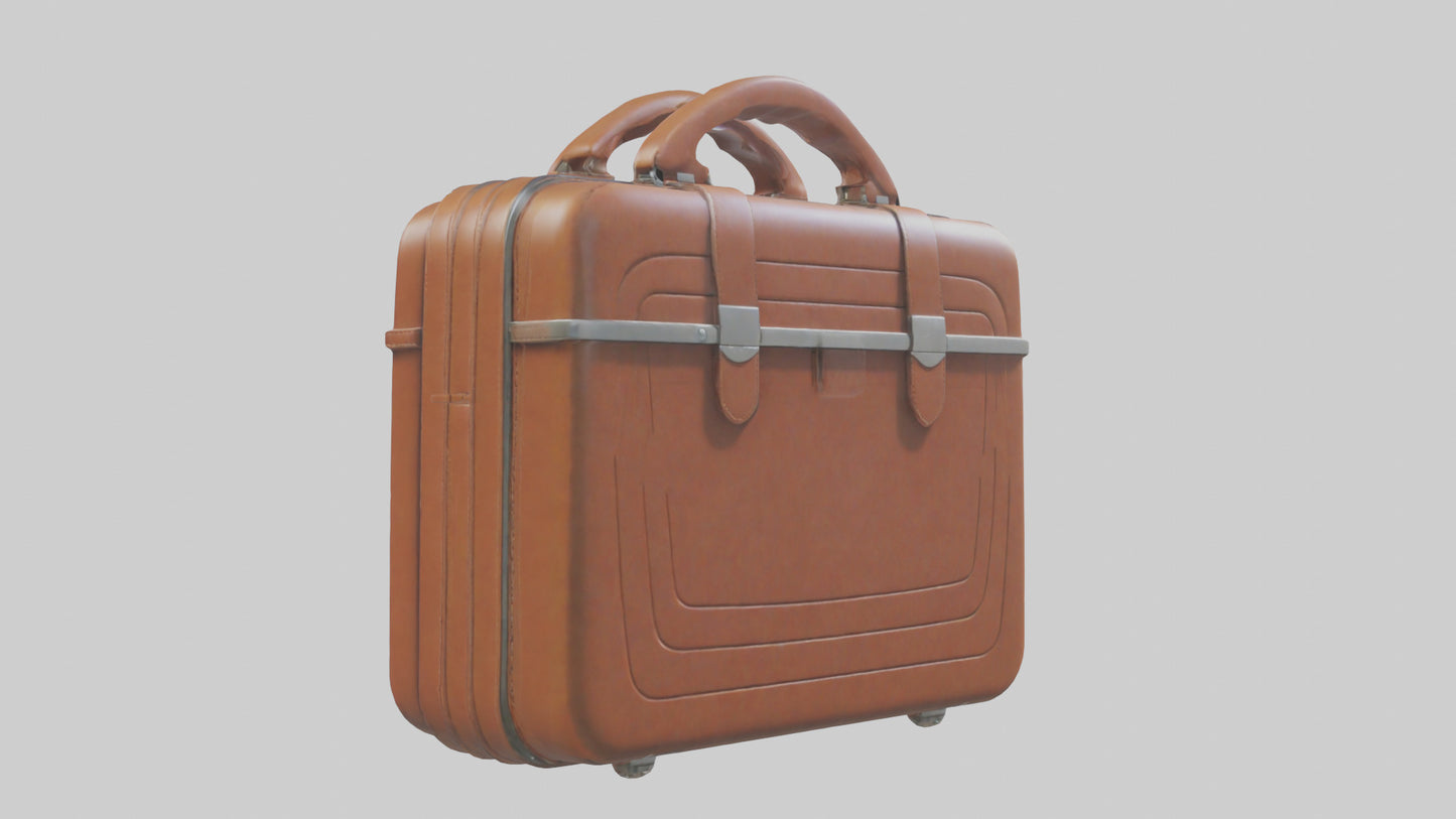 Cartoon Briefcase model 3D model