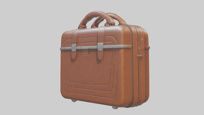 Cartoon Briefcase model 3D model