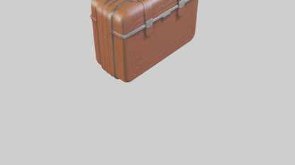 Cartoon Briefcase model 3D model