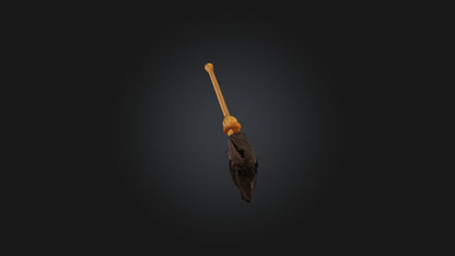Cartoon Broomstick 3D model