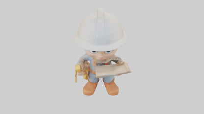 Cartoon Builder model 3D model