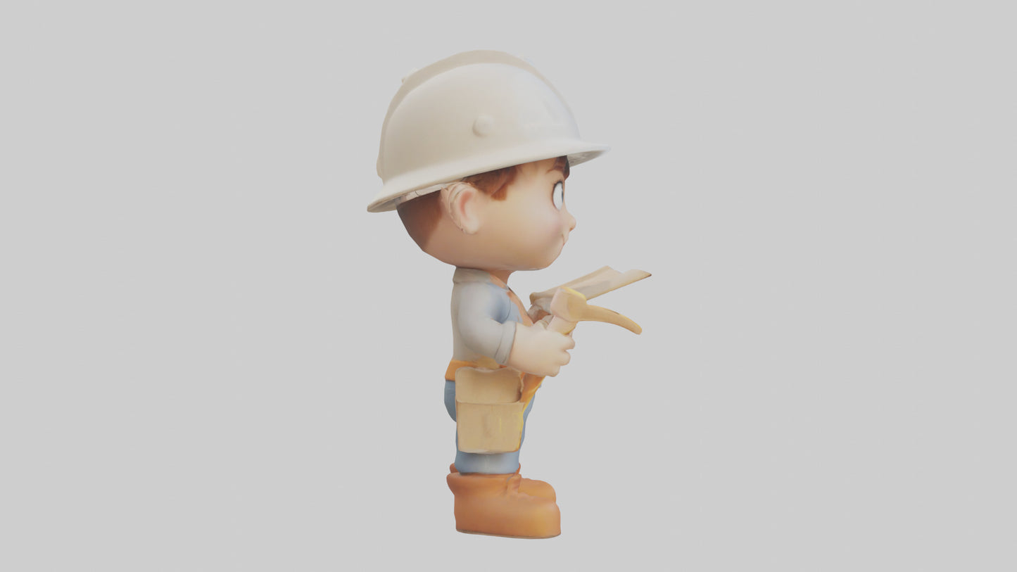 Cartoon Builder model 3D model