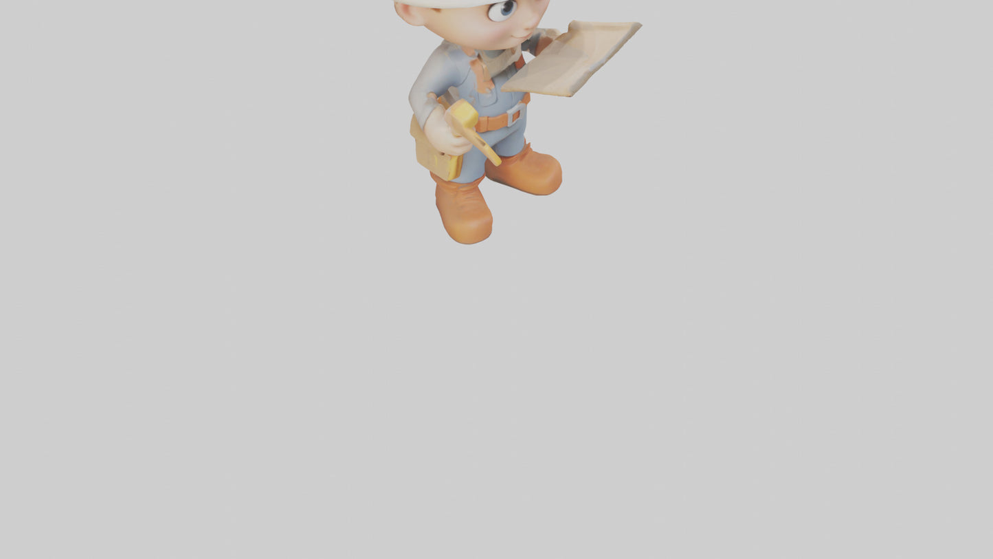 Cartoon Builder model 3D model