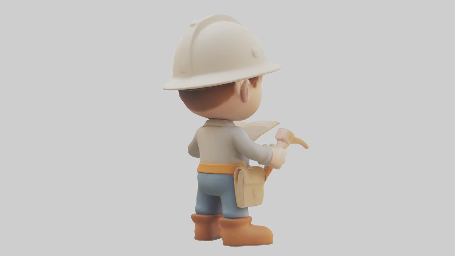 Cartoon Builder model 3D model