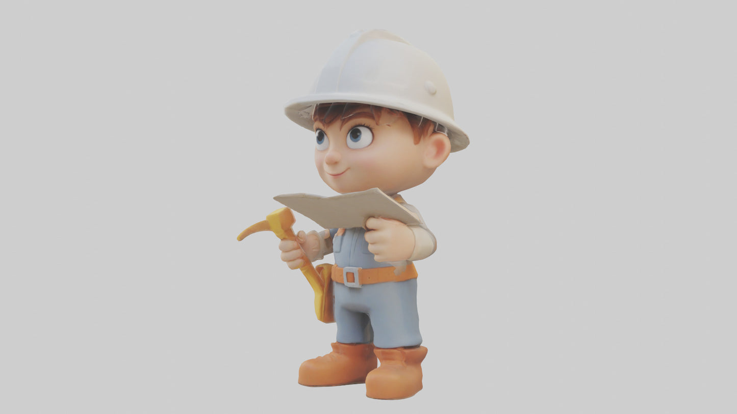 Cartoon Builder model 3D model