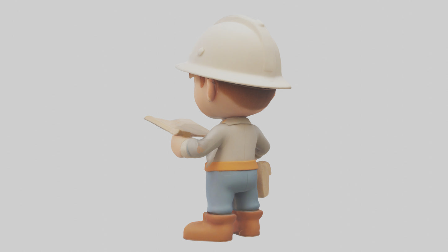 Cartoon Builder model 3D model