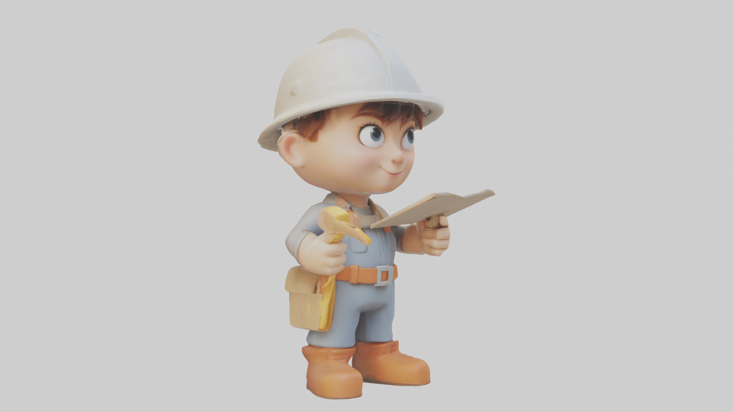 Cartoon Builder model 3D model