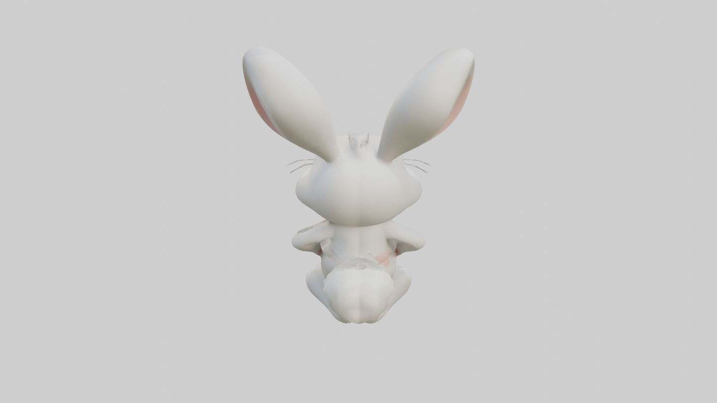 Cartoon Building Contractor model 3D model