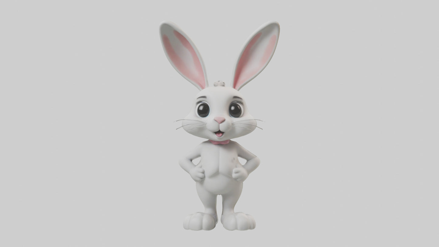 Cartoon Building Contractor model 3D model