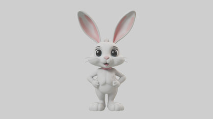 Cartoon Building Contractor model 3D model