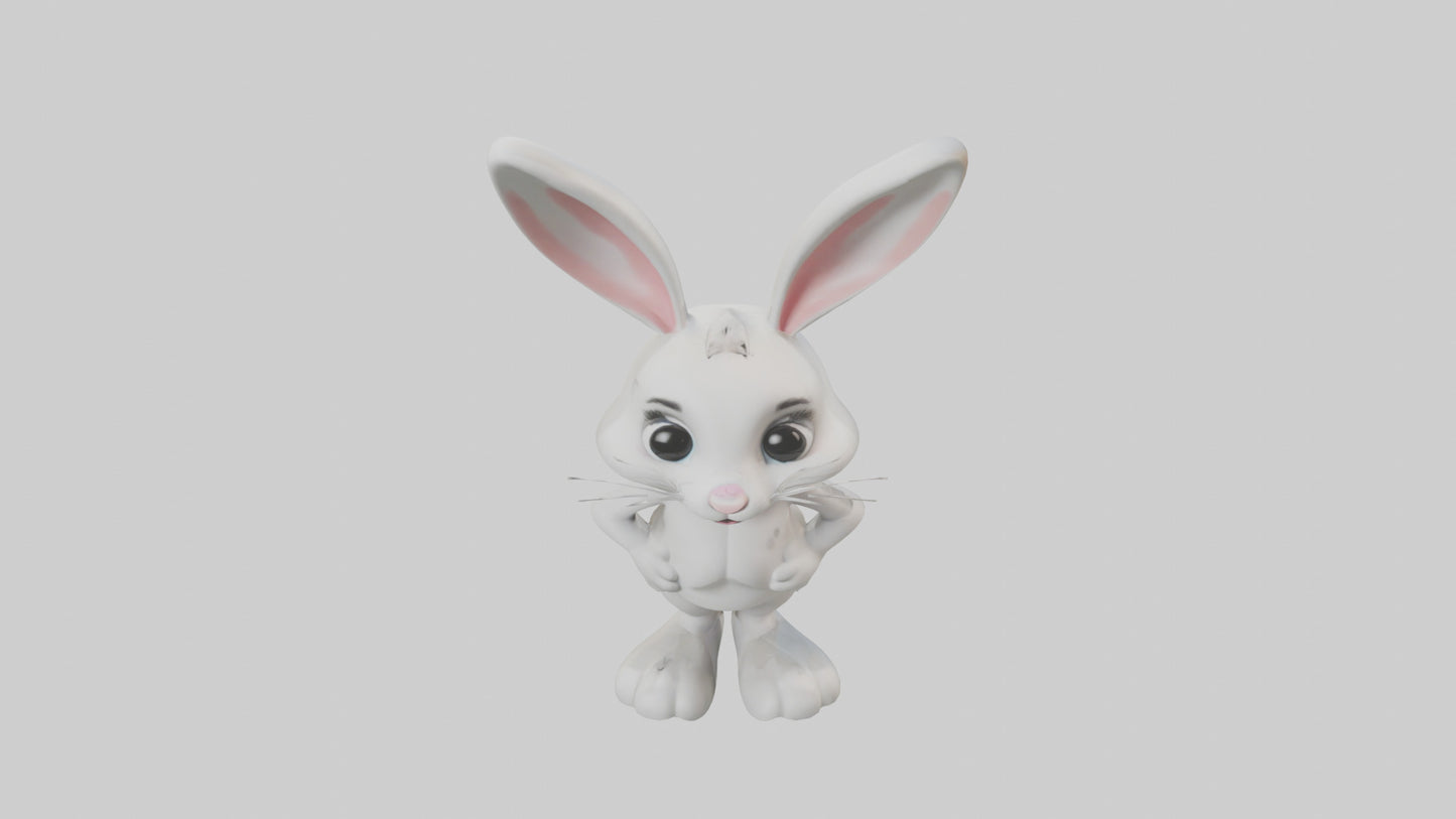 Cartoon Building Contractor model 3D model