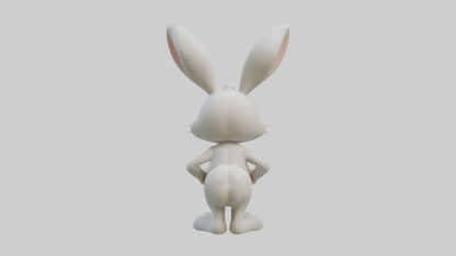 Cartoon Building Contractor model 3D model