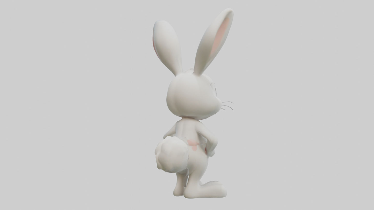 Cartoon Building Contractor model 3D model