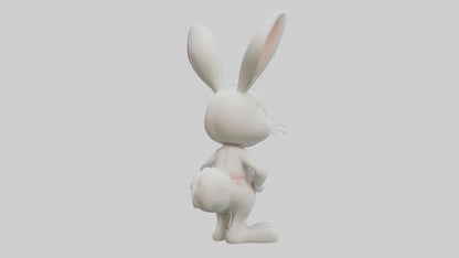 Cartoon Building Contractor model 3D model