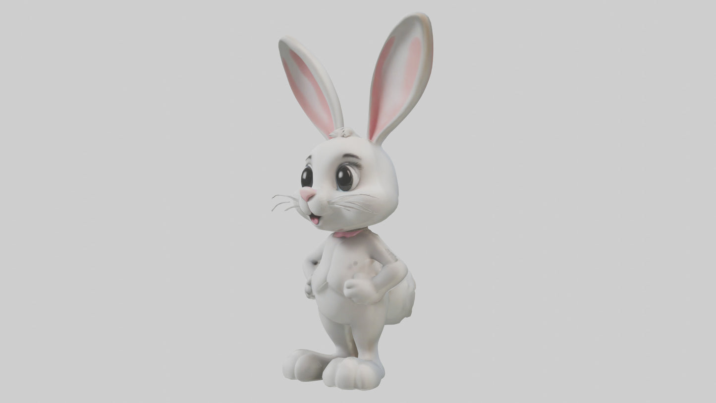 Cartoon Building Contractor model 3D model