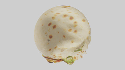 Cartoon Burrito model 3D model