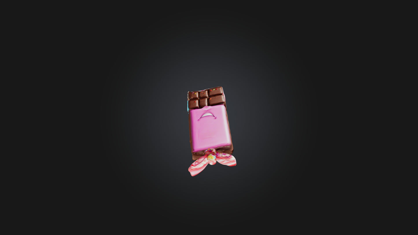 Cartoon Candy Bar 3D model