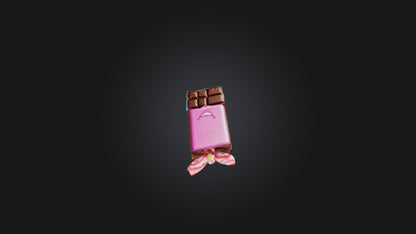 Cartoon Candy Bar 3D model