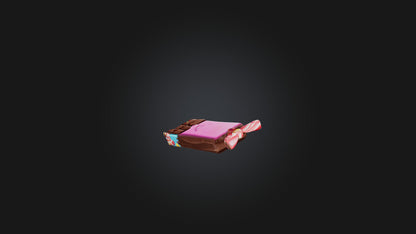 Cartoon Candy Bar 3D model