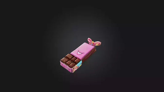 Cartoon Candy Bar 3D model