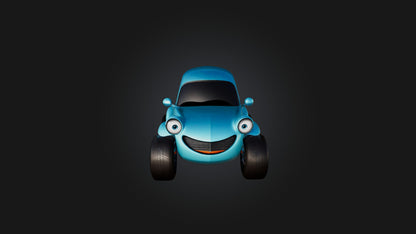 Cartoon Car 3D model