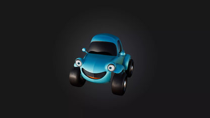 Cartoon Car 3D model