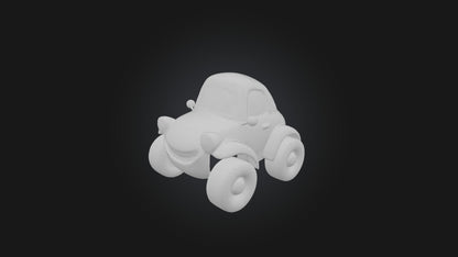 Cartoon Car 3D model