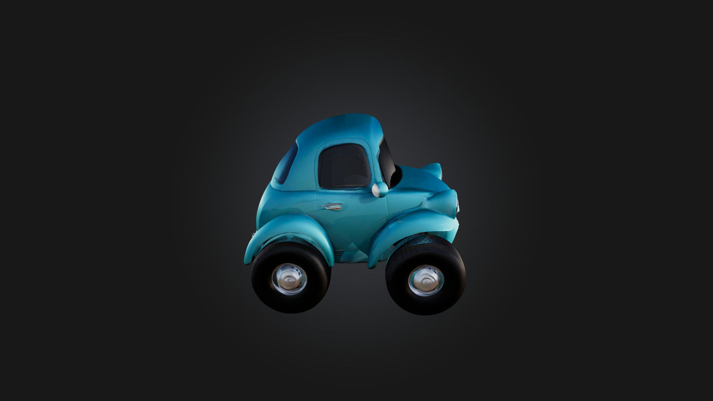 Cartoon Car 3D model