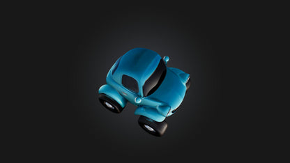 Cartoon Car 3D model