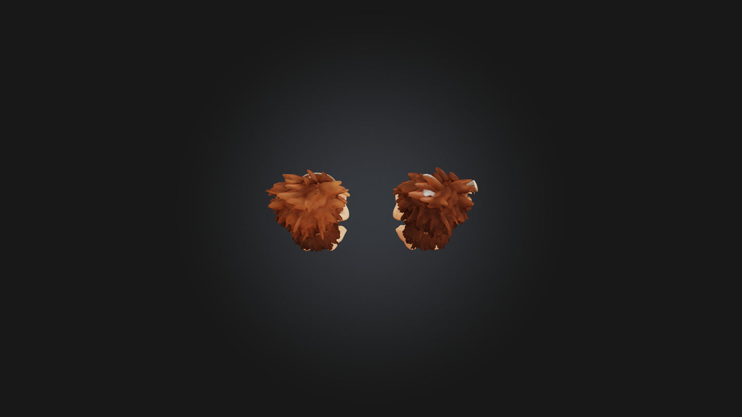 Cartoon Cavemen 3D model