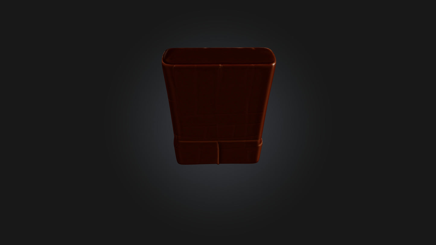 Cartoon Chocolate Bar 3D model