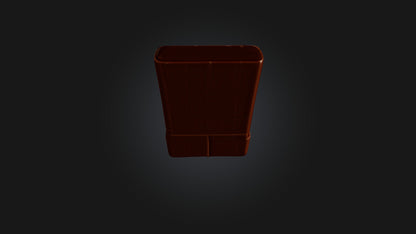 Cartoon Chocolate Bar 3D model