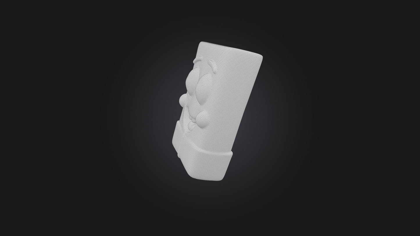 Cartoon Chocolate Bar 3D model