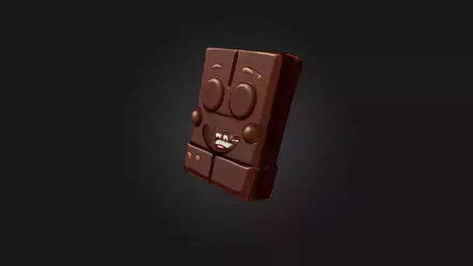 Cartoon Chocolate Bar 3D model