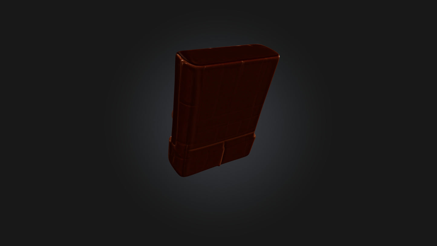 Cartoon Chocolate Bar 3D model