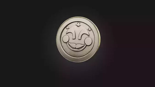 Cartoon Coin 3D model