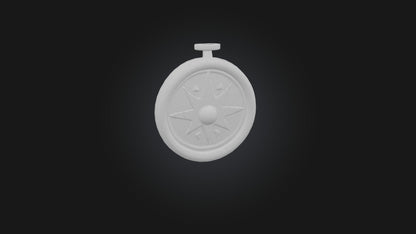 Cartoon Compass 3D model