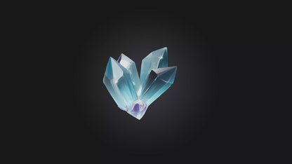 Cartoon Crystal Shard 3D model