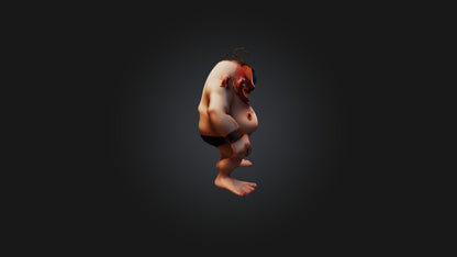 Cartoon Cyclops 3D model
