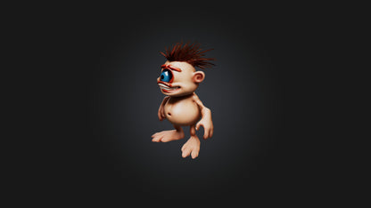Cartoon Cyclops Model 3D model