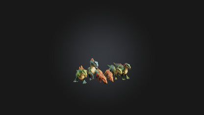 Cartoon Dinosaurs 3D model