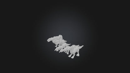 Cartoon Dinosaurs 3D model